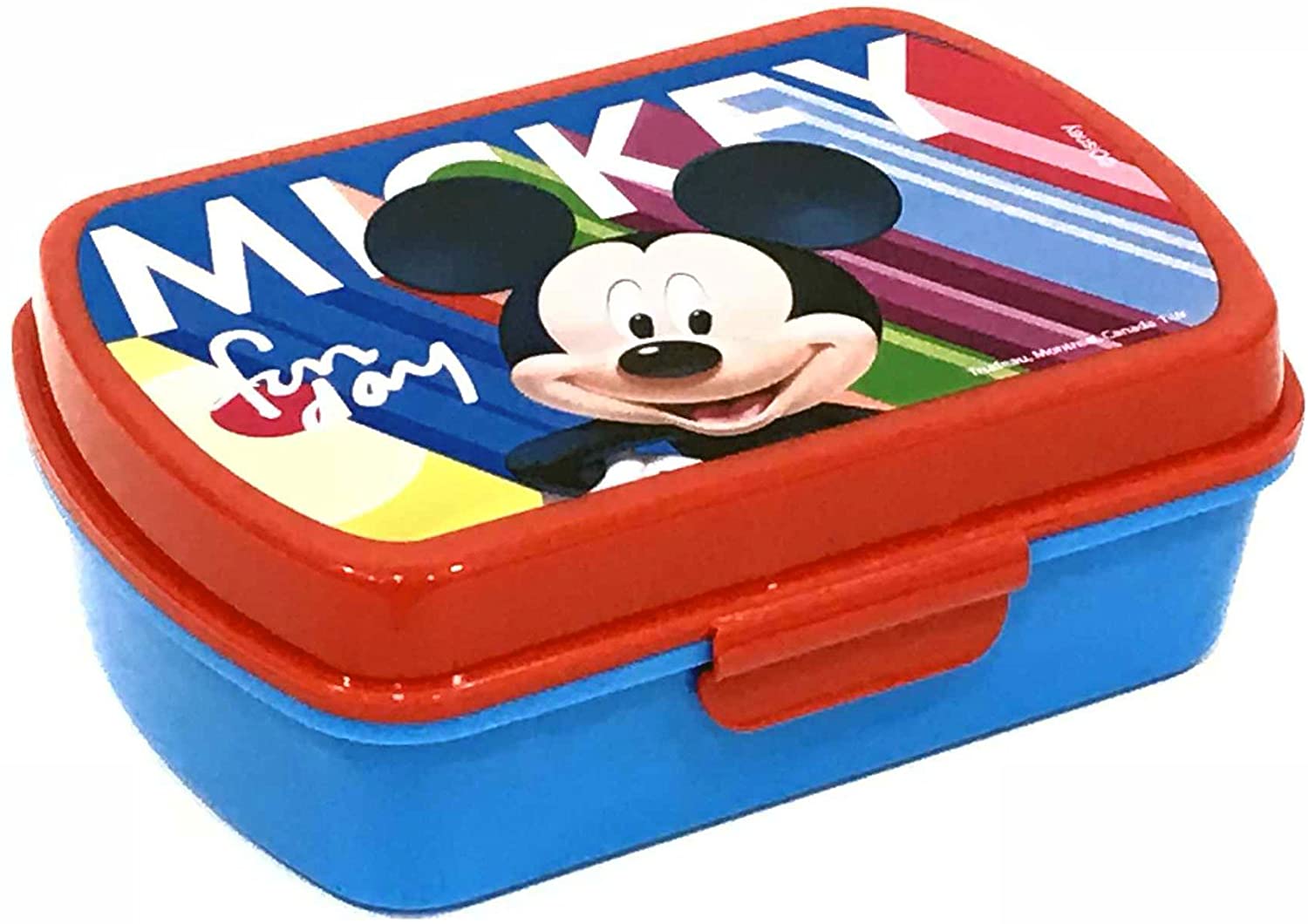 Kids Mickey Sandwich Maker Plastic (mk18001), Blue, Red