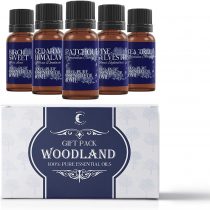 Mystic Moments | Essential Oil Starter Pack - Woodland Oils - 5 x 10ml - 100% Pure