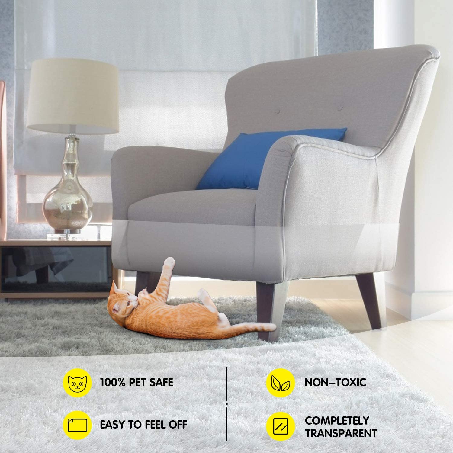 One Sight Anti Cat Scratch Training Deterrent Tape - Image 3