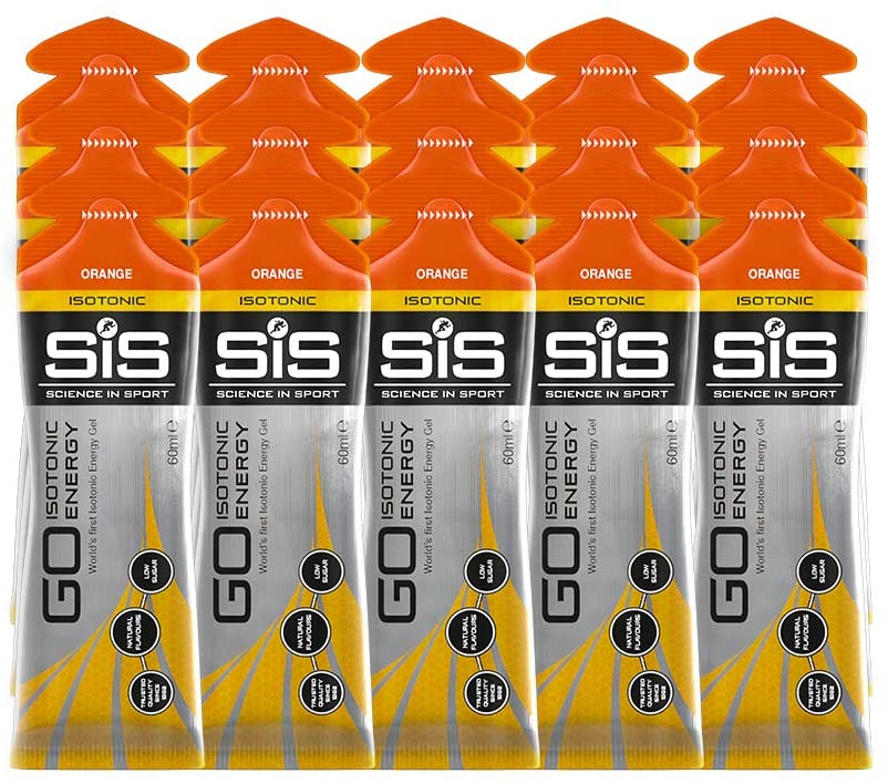 Science in Sport GO Isotonic Energy Gel 15 x 60ml Orange, Fast-Acting, Vegan, Formulation with 22g of carbohydrates - Image 2