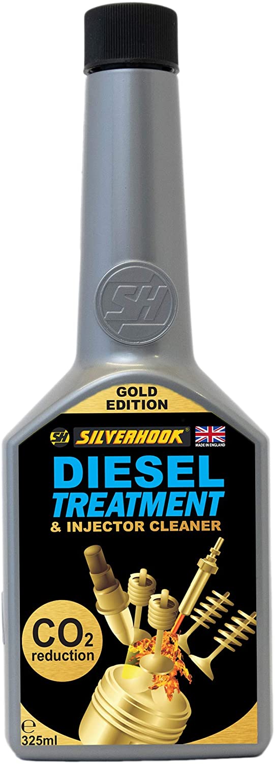 DIESEL TREATMENT & INJECTOR CLEANER GOLD EDITION C02 REDUCER 325ml BY SILVERHOOK