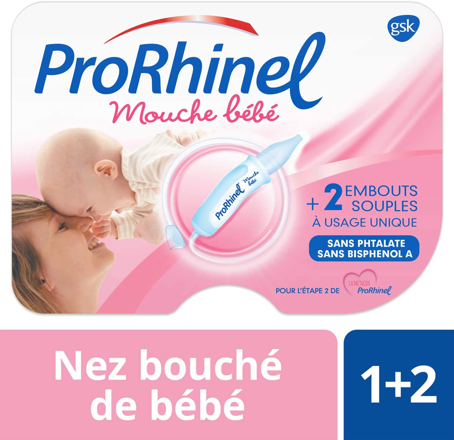Prorhinel Ergonomic Baby Fly, Safe and hygienic, Reduces The Risk of sinusitis and Ear infections, Made in France - Image 2