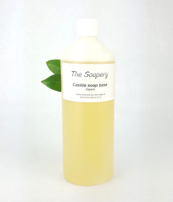 Castile Liquid Soap Base 1 Litre - Organic SLS SLES Sulphate and Paraben Free