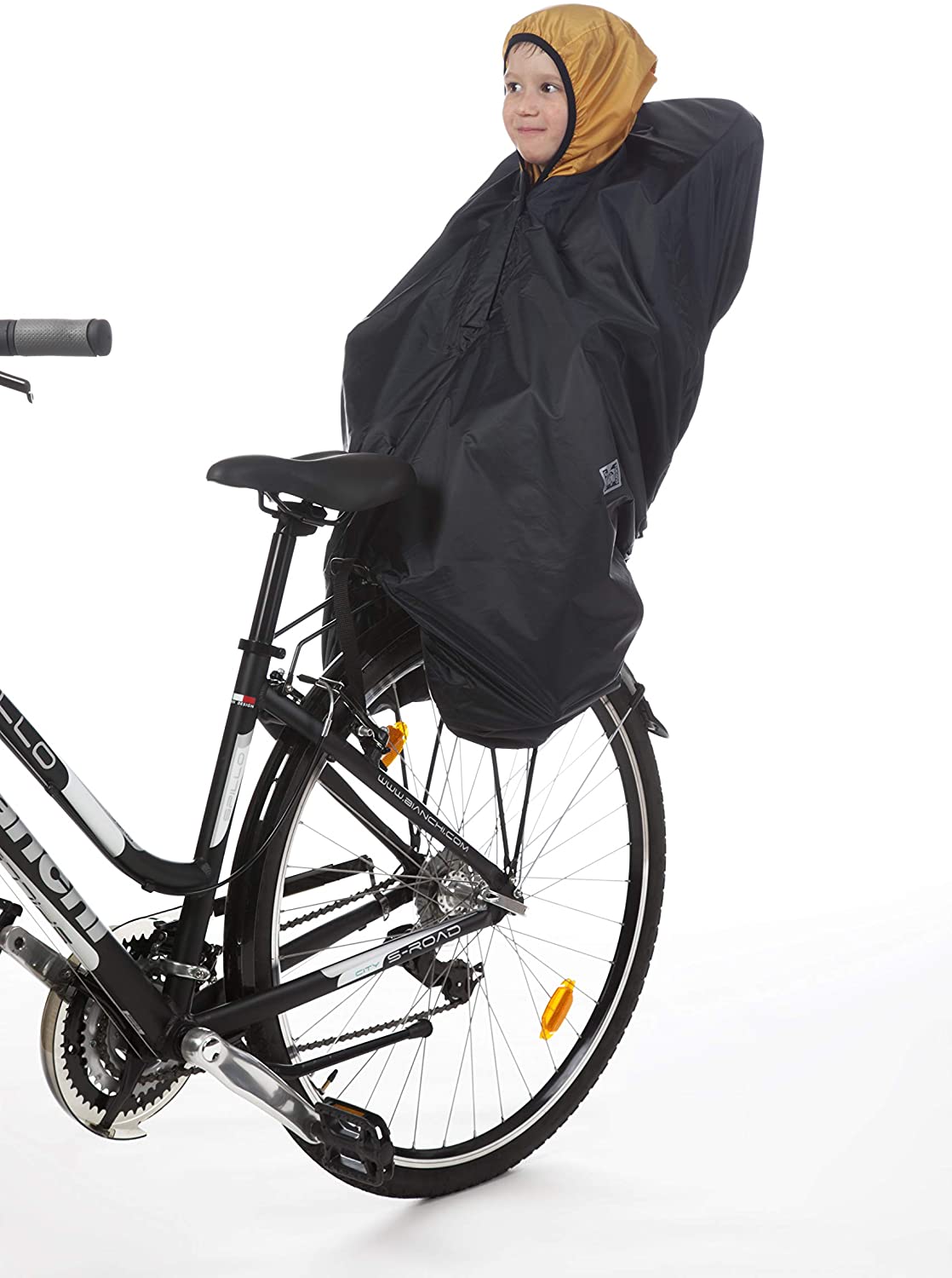 Tucano Urbano Jeunesse Unisexe Couvre-Selle Tucano Opossum Summer Couvre Selle, Bleu, Taille Unique EU, Black, One Size Slim - Image 4
