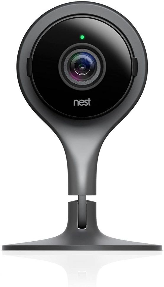 Google Nest Security Camera Indoor - Night Vision, 1080p HD Video, CCTV Camera - Plug-In-And-Go Security, On Your Phone 24/7 Live Video