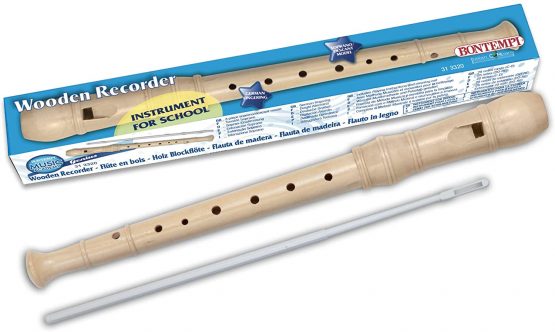Bontempi Bontempi313220 Soprano Descant Recorder, German Fingering, 28 Notes (C-D), Made in Two Pieces, Multi-Colors - Image 3