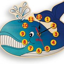Dida - Kids' Room Clock - Whale