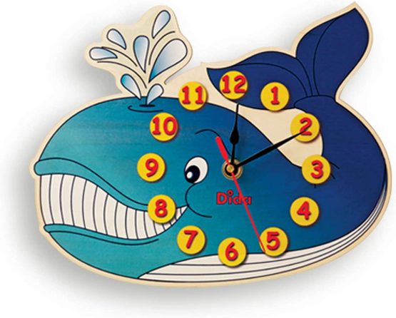 Dida - Kids' Room Clock - Whale