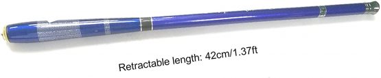 LENPABY High density carbon fiber material makes the Fishing Rod Spinning Telescopic Fishing Pole (2.7m/8.8ft) Extra heavy telescopic combo pole - Image 4