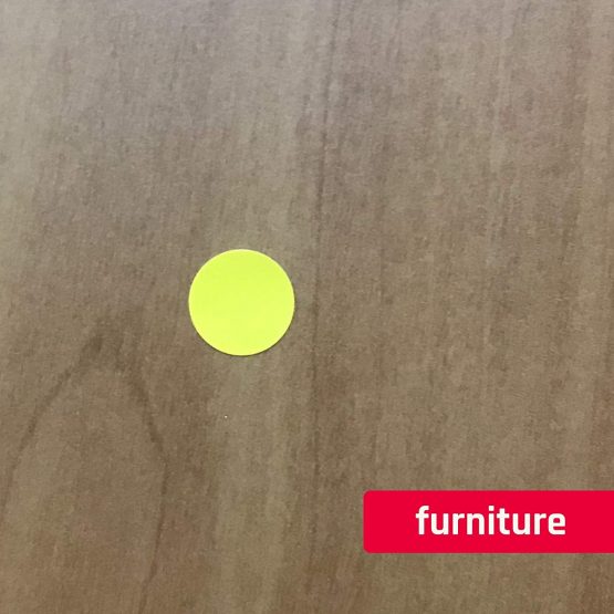 1cm Round Colour Coding Circle Dot Sticker Labels - Red, Pack of 3000 - Image 4