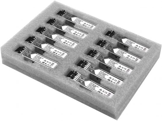 StarTech GLCSXMM10PST Cisco GLC-SX-MM Compatible SFP Transceiver Module - 1000BASE-SX - 10 Pack