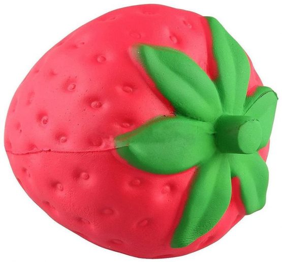 Scoolr Slow Rising Squishy Slice Kawaii Squishy Strawberry Toy Cream Scented Slow Rising Hand Wrist Toy Fidget Toy Think ink Toy Color Random - Image 4