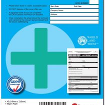 Cherry GDPR Accident Report Book A5 50 Pages