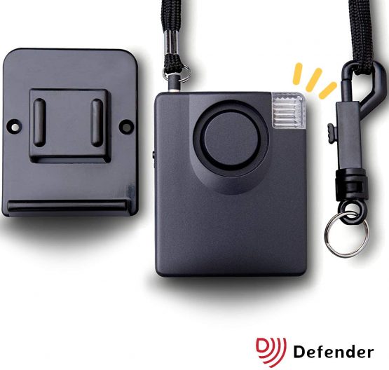 Police Preferred Personal Attack Alarm - Attack Safety Alarm Keyring Siren with Torch - 140dbs
