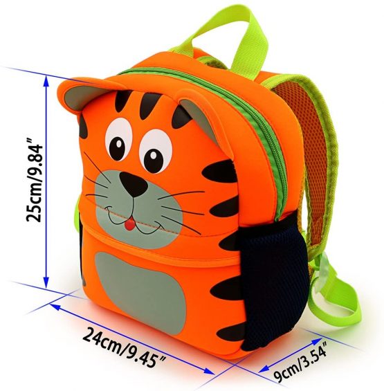 IGNPION Nursery Kids Backpacks Toddle Children School Bag Zoo Lunch Bag 3D Cute Animal Cartoon Preschool Rucksack - Image 2