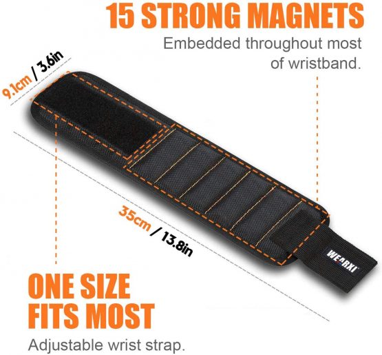 Gifts for Men Magnetic Wristband, Secret Santa Gifts for Men, Stocking Fillers for Men, Christmas Gifts for Dad/Him, Gadgets for Men Gifts, Birthday Gifts, Gifts for Men Who Have Everything - Image 2