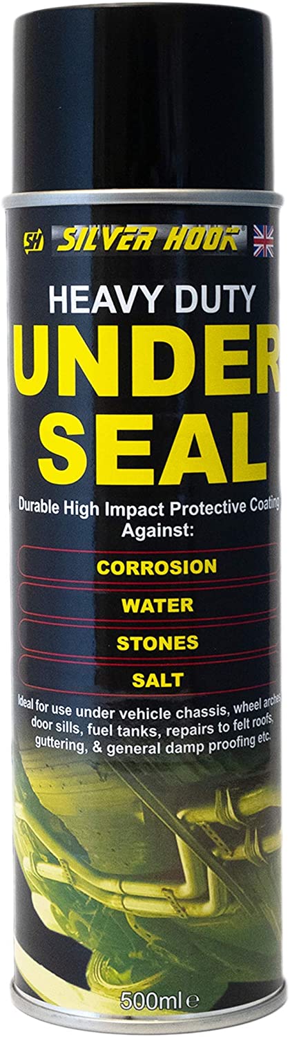 SILVERHOOK SGUS1 Heavy Duty Under Seal, Black, 500 ml