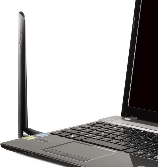 D-Link DWA-172 High-Gain Wi-Fi AC600 USB 2.0 Wireless Adapter with External Antenna , Black - Image 3