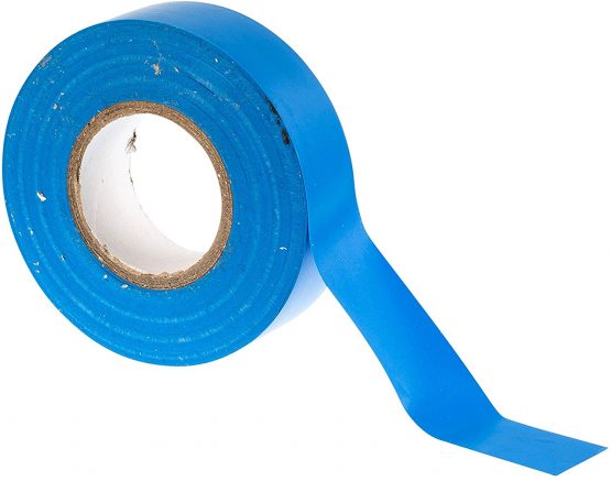 Gocableties Blue PVC Electrical Insulation Tape, 19mm x 20m, Strong Roll of Tape - Image 2