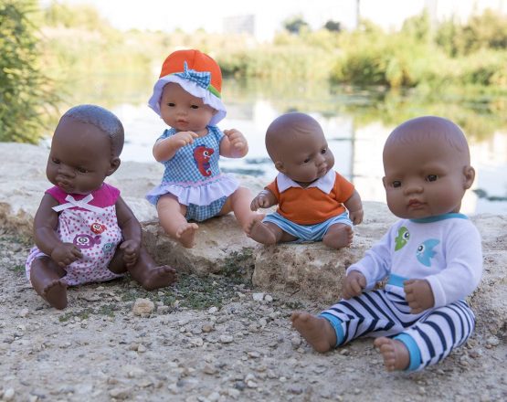 Miniland Miniland31003 Newborn Doll African Boy, Multi-Color - Image 3