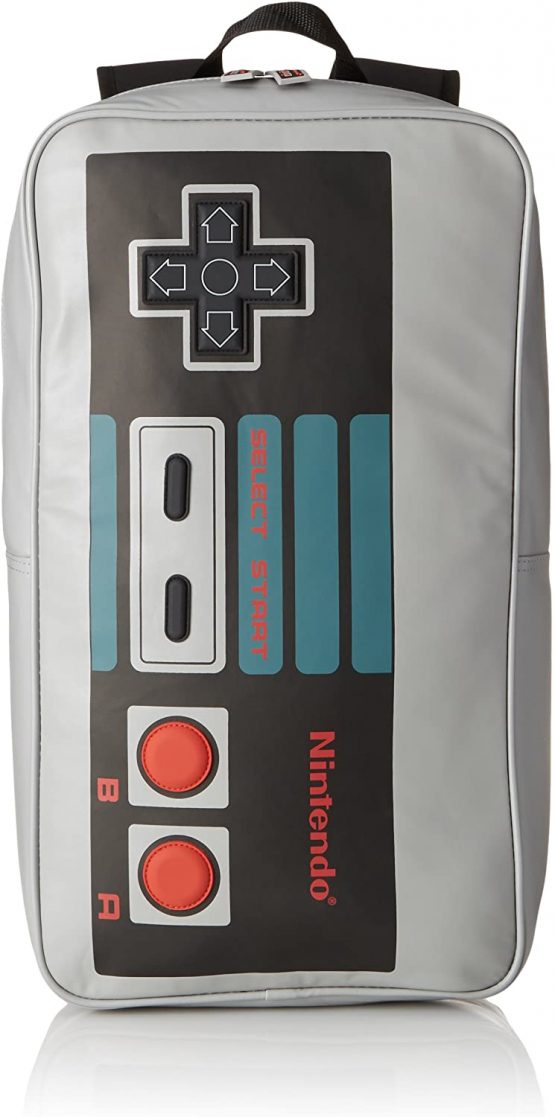 DIFUZED Sac à Dos Nintendo NES Casual Daypack, 51 cm, Grey (Gris)