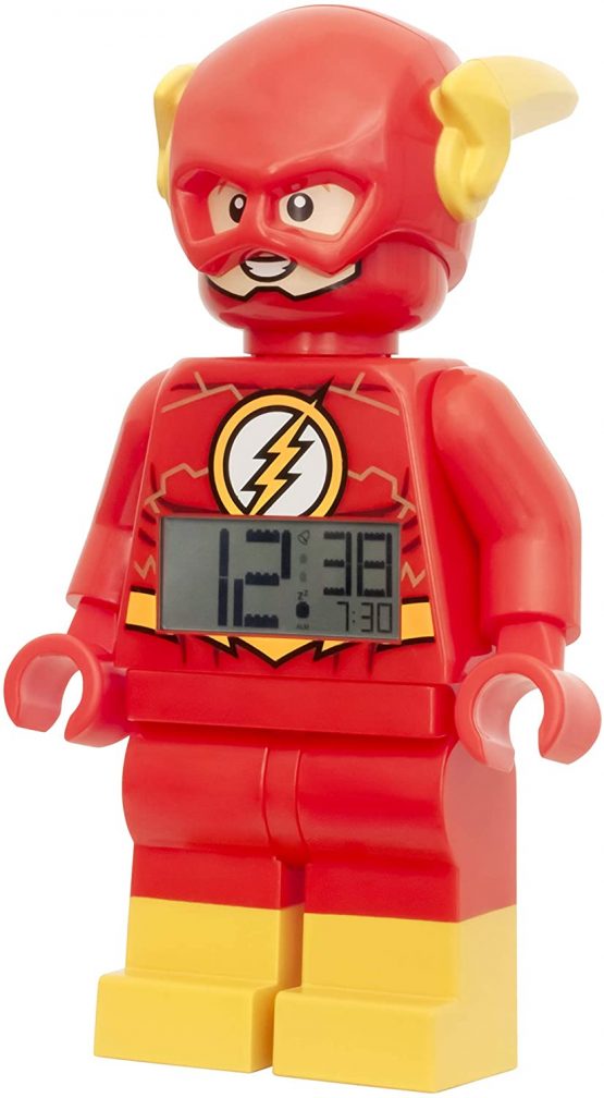 LEGO Alarm Clock, Red, 9 Inches - Image 2