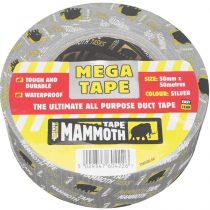 Everbuild Mammoth Mega All Purpose Duct Tape, Yellow, 50 mm x 50 m