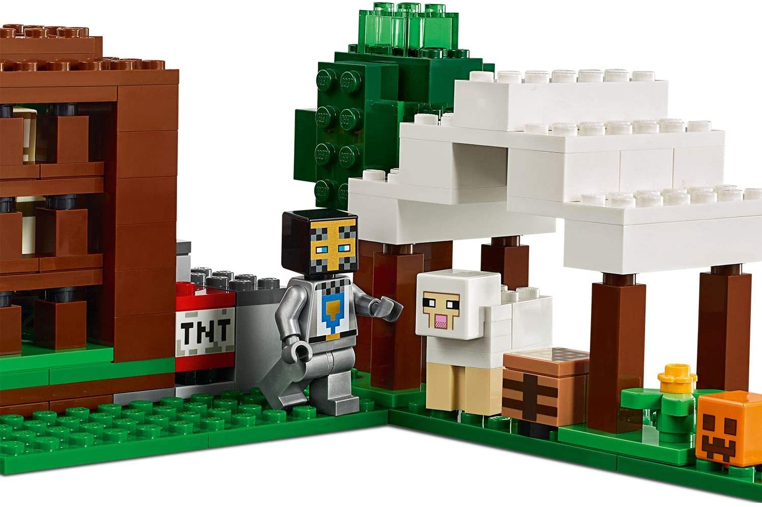 LEGO 21159 Minecraft The Pillager Outpost Action Figures Building Set, Iron Golem Adventure Toy for Kids 7 Years Old - Image 4
