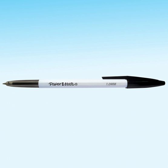 Paper Mate 045 Ballpoint Pens | Medium Point (1.0 mm) | Black Ink | 50 Count - Image 3