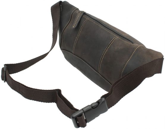 Visconti Leather Bumbag Style 720 Oil Brown - Image 2