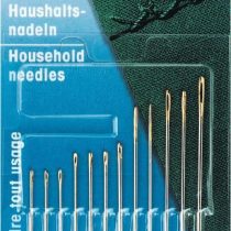 Prym Household Sewing Needles, Metal, Silver, 4.5 x 2 x 0.2 cm