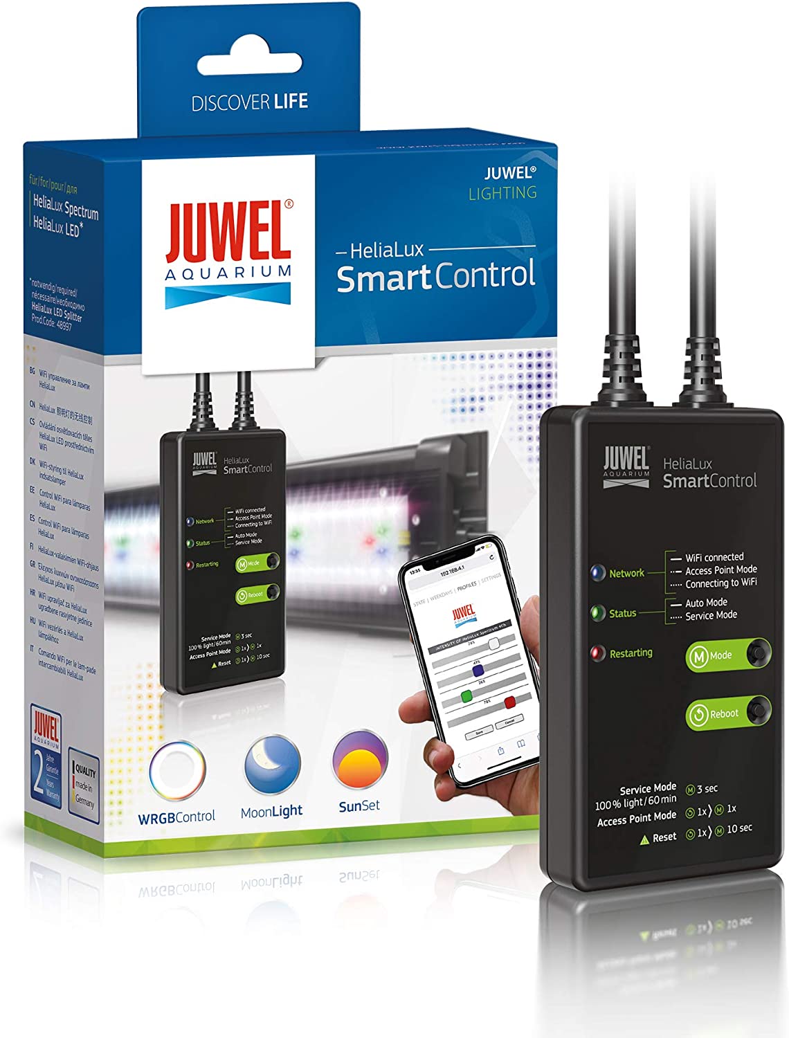 Juwel Aquarium 48996 HeliaLux SmartControl, Black, 1 Stück (1er Pack) - Image 2