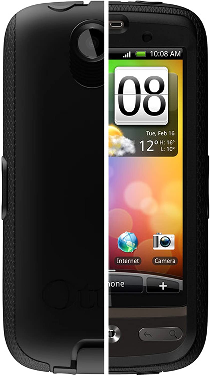 OtterBox Defender Series Three-Layer Protection Case Cover with Screen Protector and Holster Style Swivel Belt Clip for HTC Desire - Image 2