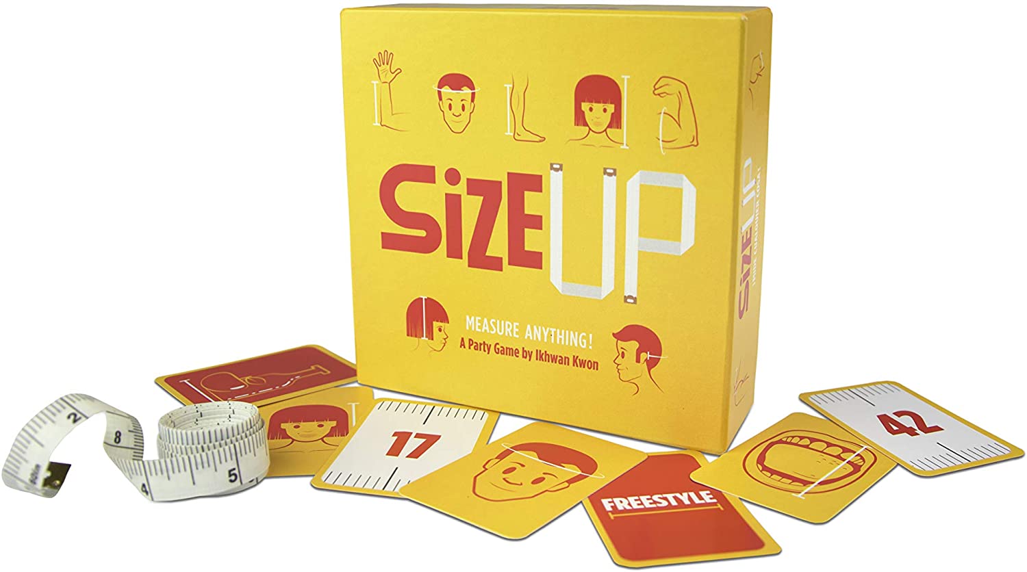 Helvetiq SIZEUP Game, Neutral, 13 x 13 x 4 cm