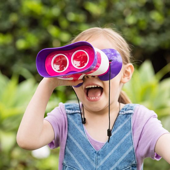 Learning Resources EI-5260-P GeoSafari Jr Kidnoculars Pink - Image 2