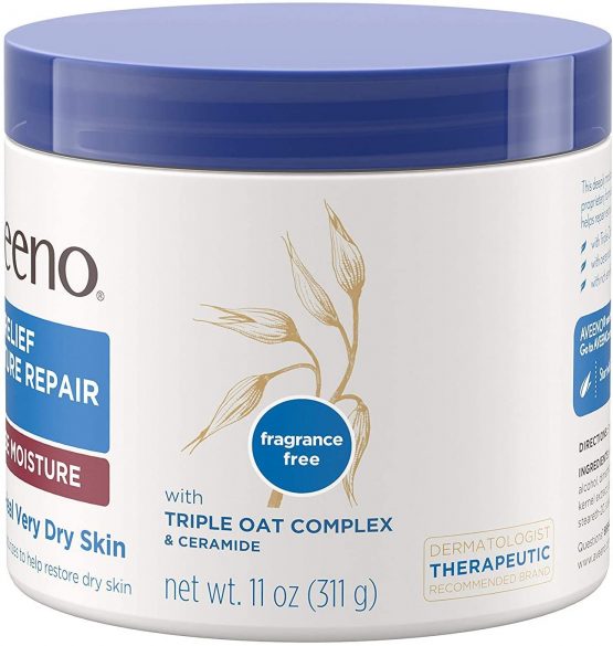Aveeno Skin Relief Moisture Repair Cream, 11 Oz by Aveeno - Image 2