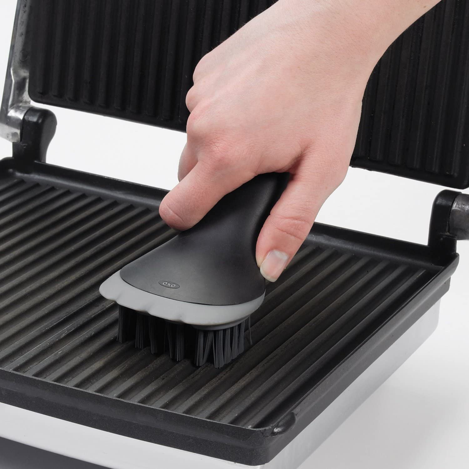 OXO Good Grips Electric Grill & Panini Press Brush,White/Black - Image 2