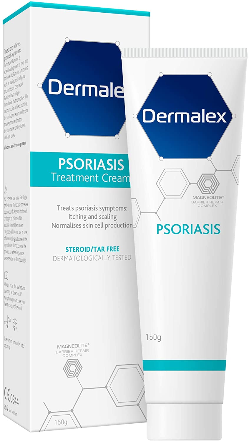 Dermalex Psoriasis Treatment Cream Clinically Proven to Treat Mild to
