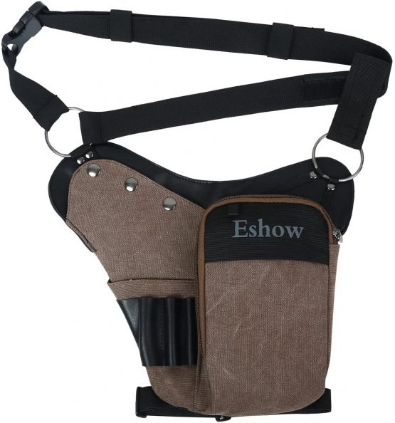 Eshow Men’s Drop Leg Pouch Tools Bags Tactical Leg Bag Purse Fanny Pack Thigh Bags Bike Cycling