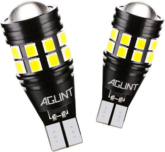 AGLINT T15 W16W LED Bulbs CANBUS Error Free 22SMD T16 955 921 912 Wedge for Car Backup Reverse Lights