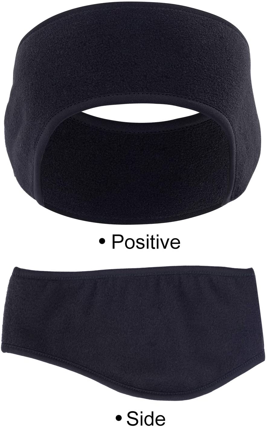 TUPARKA 3Pcs Women Running Headband Ear Warmer Ear Muffs for Women Girls Outdoor Sports, Color 1, 1 count (Pack of 3) - Image 3