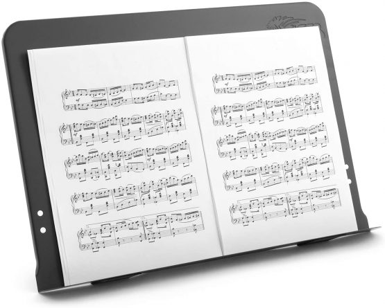 TIGER MUS47-BK Desktop Sheet Music Stand Adjustable Tabletop Book Stand 48 x 34cm - Image 3