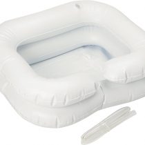 Homecraft Inflatable Shampoo Basin, Wash Hair in Bed, Long Term Bedrest, Disabled, Handicapped, Easily Clean and Conditions Hair, Easy to Inflate, Assistive Aid, (Eligible for VAT relief in the UK