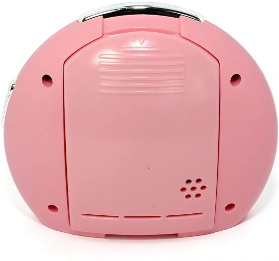 Children's Alarm Clock without Ticking for Girls Analogue Pink 1967-17 - Image 4