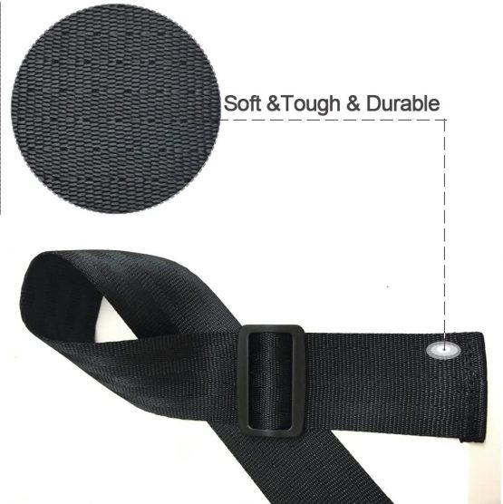 ZARPMA Baby 2 Point Safety Belt,Safety Harness for Child Kid Infant Safe Strap for Pushchair,HighChair,Child Chair,Stroller(1M Length) - Image 3