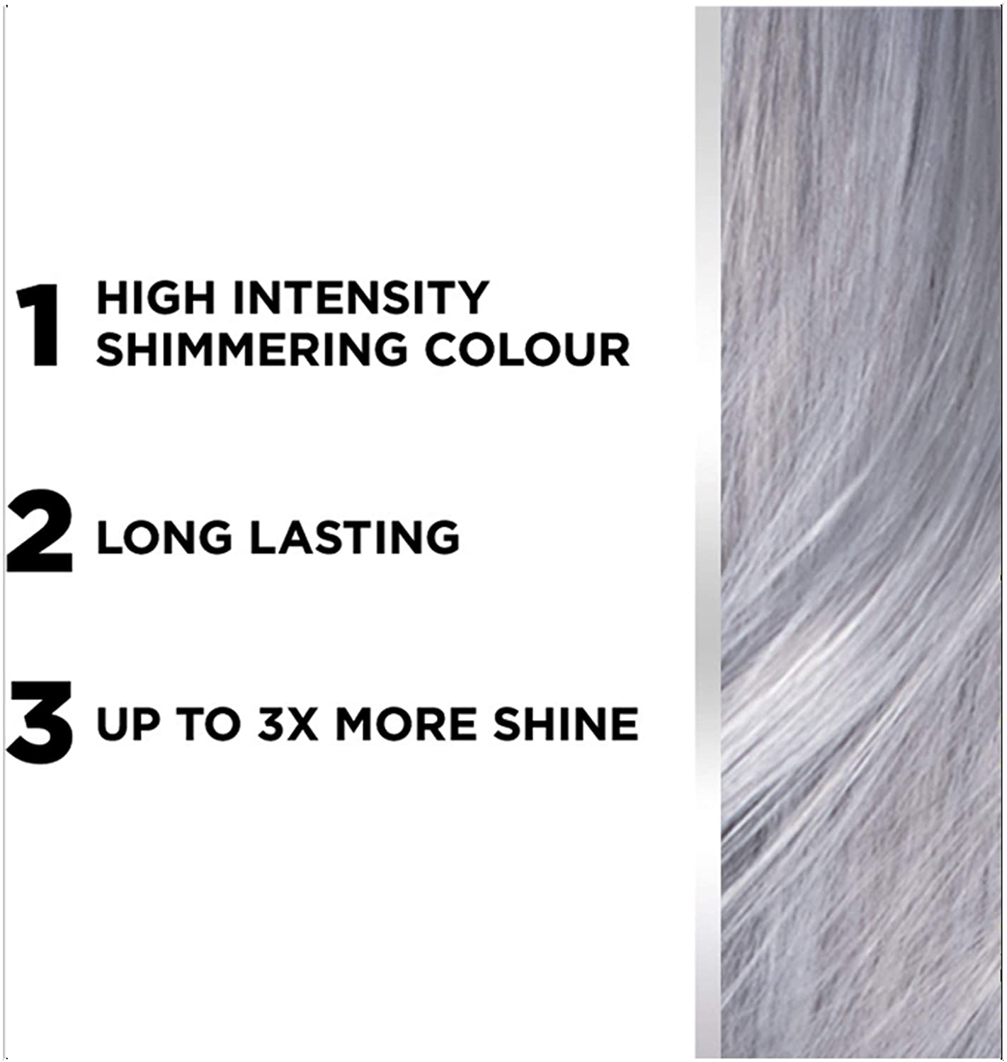 L’Oreal Colorista Silver Grey Permanent Hair Dye Gel LongLasting