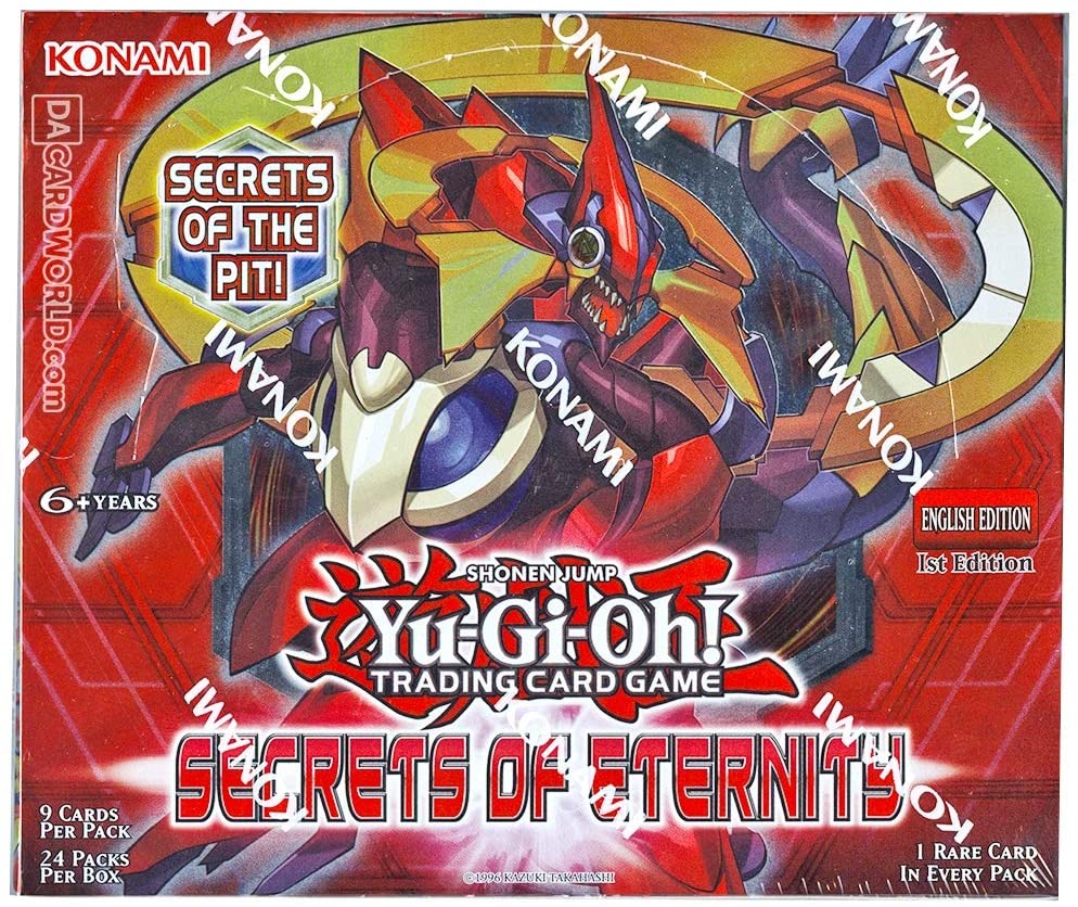 Yu-Gi-Oh Secrets of Eternity Booster Box, Red, Medium