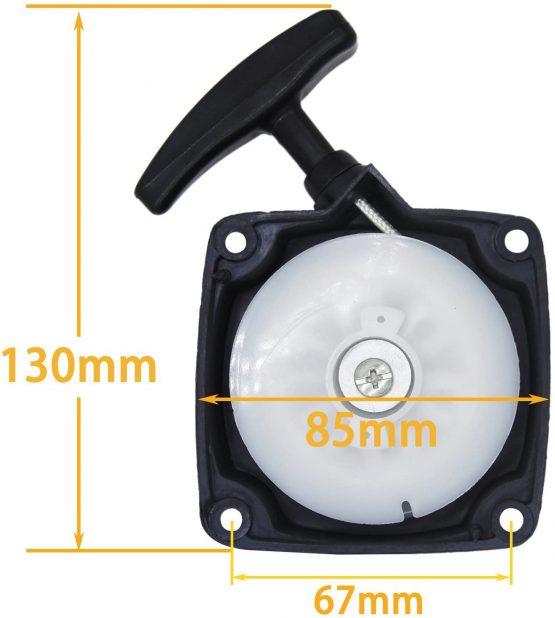 SWNKDG 2ps Recoil Starter + Pawl For Petrol Strimmers&Multi Tools 43CC - 52CC - Image 2