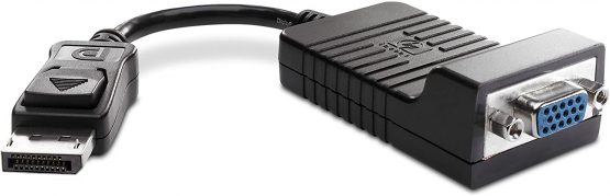 HP - VGA adapter - 20 pin DisplayPort (M) - HD-15 (F) - 20 cm #AS615AA - Image 2