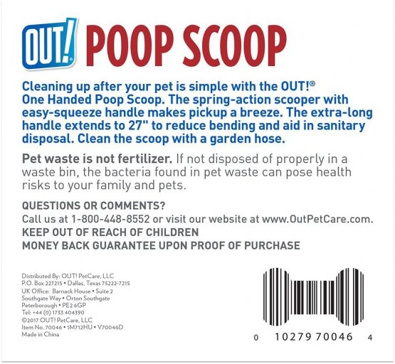 OUT! One Handed Dog Poop Scoop - Image 3